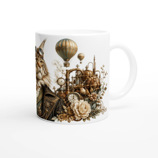 Mug Chat Maine Coon – Univers Animaux Steampunk