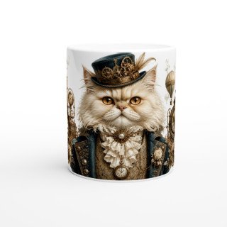 Mug Chat Persan – Univers Animaux Steampunk
