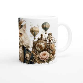 Mug Chat Persan – Univers Animaux Steampunk