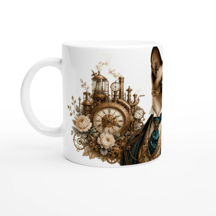 Mug Chat Siamois – Univers Animaux Steampunk
