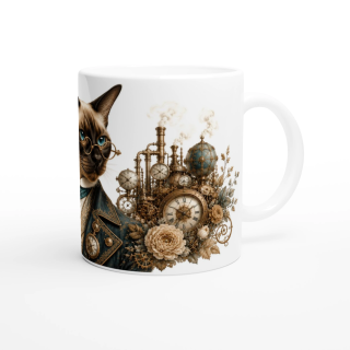 Mug Chat Siamois – Univers Animaux Steampunk