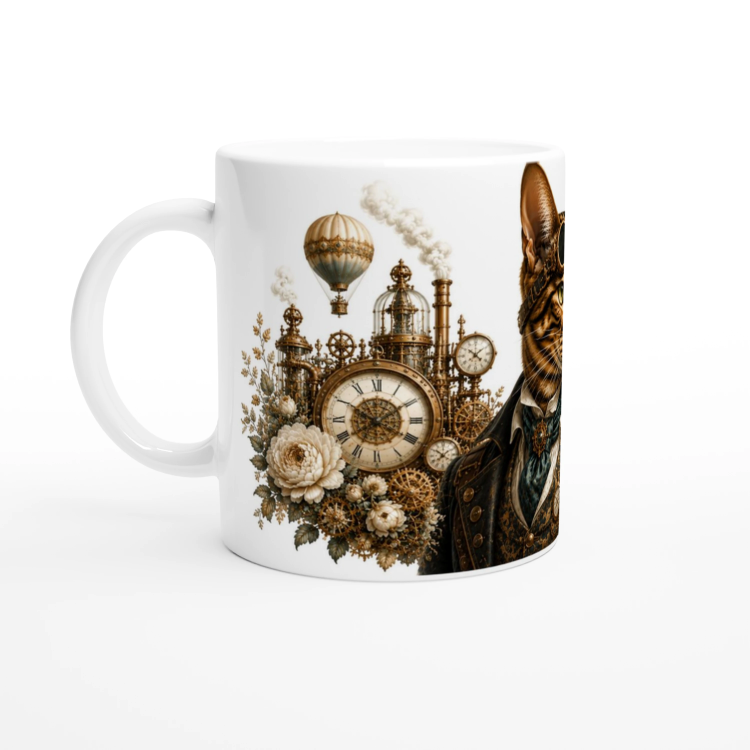 Mug Chat Bengal – Univers Animaux Steampunk