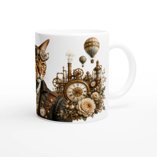 Mug Chat Bengal – Univers Animaux Steampunk