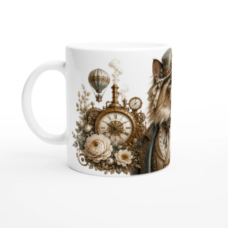 Mug Chat Ragdoll Royal – Univers Animaux Steampunk