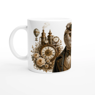 Mug Scottish Fold – Univers Animaux Steampunk