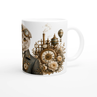 Mug Scottish Fold – Univers Animaux Steampunk