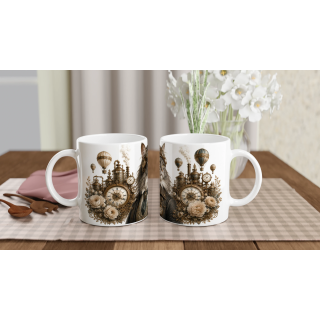 Mug Maine Coon Explorateur – Univers Animaux Steampunk