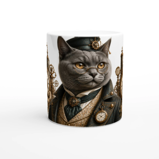 Mug British Shorthair – Univers Animaux Steampunk