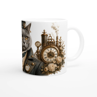 Mug British Shorthair – Univers Animaux Steampunk
