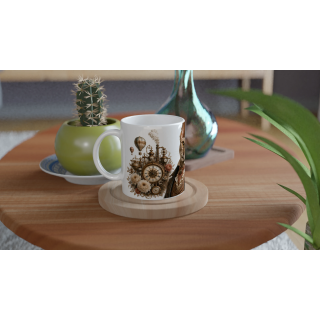 Mug Chat Curieux – Univers Animaux Steampunk