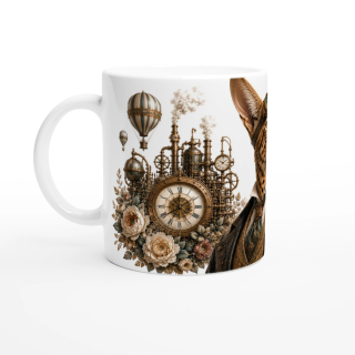 Mug Chat Sauvage – Univers Animaux Steampunk