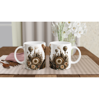 Mug Chat Sauvage – Univers Animaux Steampunk