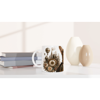 Mug Chat Sauvage – Univers Animaux Steampunk