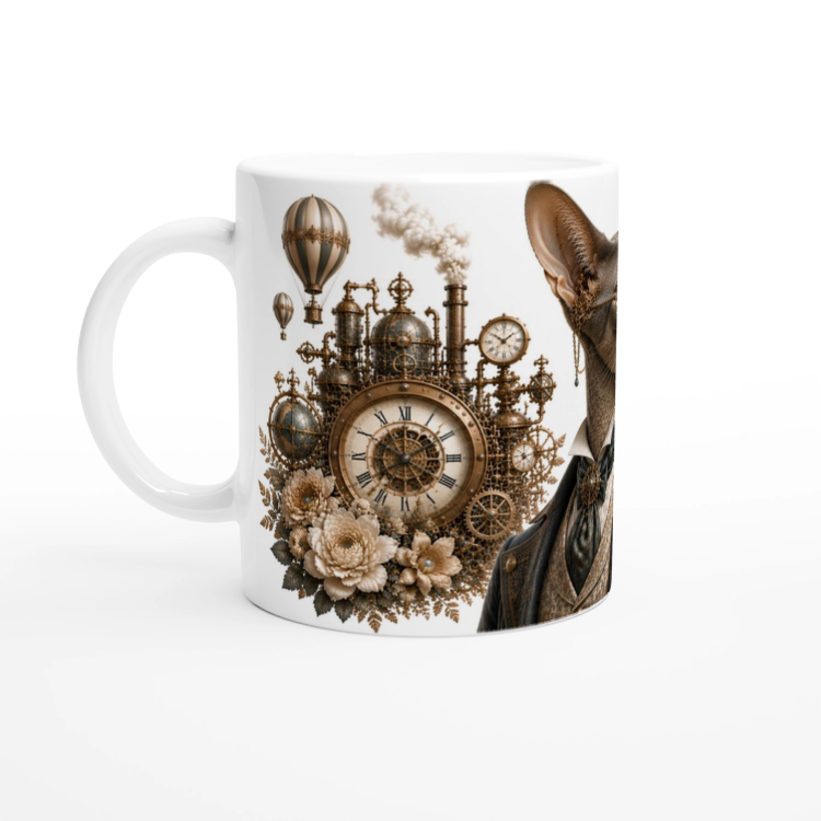 Mug Chat Oriental – Univers Animaux Steampunk