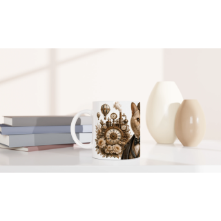 Mug Chat Gentleman Rétro – Univers Animaux Steampunk