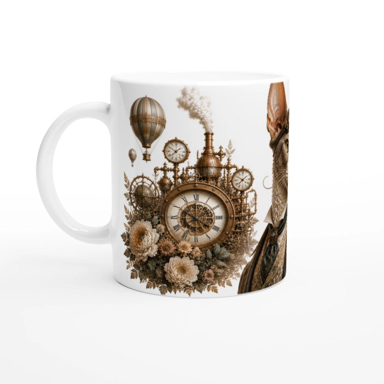 Mug Cornish Rex – Univers Animaux Steampunk