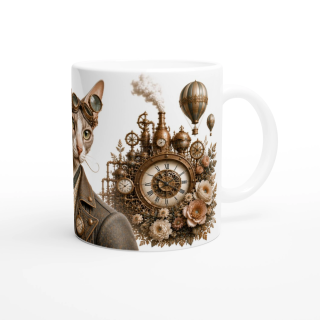 Mug Cornish Rex – Univers Animaux Steampunk