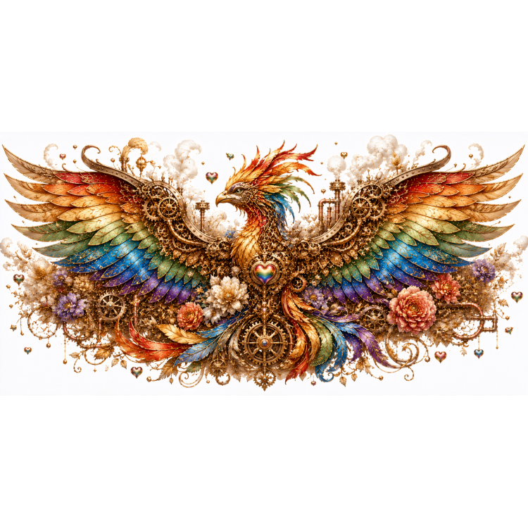 Mug Pride Le Phénix Arc-en-Ciel – Édition limitée