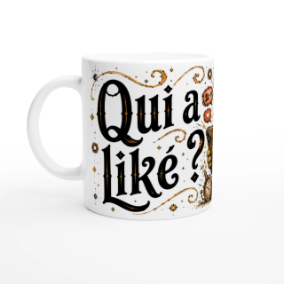 Mug Qui A Liké ? – Caméléon Steampunk Humoristique | VISUAI