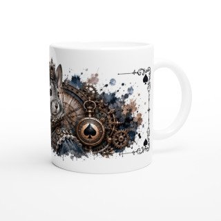 Mug Reine de Pique – Chinchilla Steampunk | VISUAI
