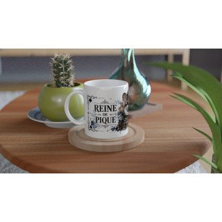 Mug Reine de Pique – Chinchilla Steampunk | VISUAI