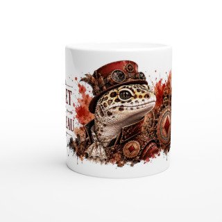 Mug Valet de Carreau – Gecko Steampunk | VISUAI