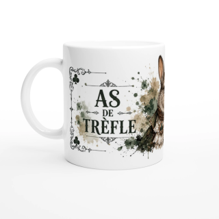 Mug As de Trèfle – Lapin Steampunk | VISUAI