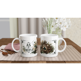 Mug As de Trèfle – Lapin Steampunk | VISUAI