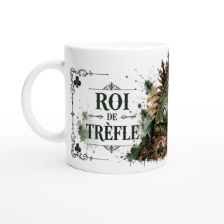 Mug Roi de Trèfle – Iguane Steampunk | VISUAI