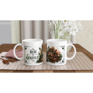 Mug Roi de Trèfle – Iguane Steampunk | VISUAI