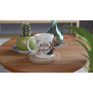 Mug Reine de Carreau – Perruche Steampunk | VISUAI