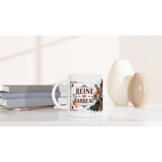 Mug Reine de Carreau – Perruche Steampunk | VISUAI