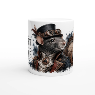 Mug Valet de Pique – Rat Steampunk | VISUAI