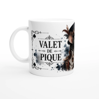 Mug Valet de Pique – Rat Steampunk | VISUAI
