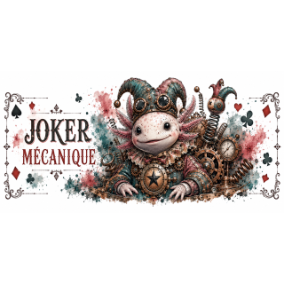 Mug Joker Mécanique – Axolotl Steampunk | VISUAI