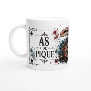 Mug As de Pique – Serpent Steampunk | VISUAI