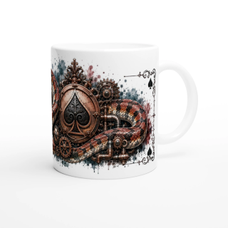 Mug As de Pique – Serpent Steampunk | VISUAI