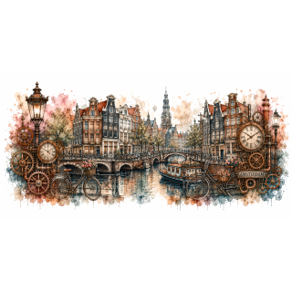 Mug Amsterdam Éternelle | Amsterdam Steampunk | VISUAI