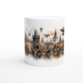 Mug Prague Éternelle – Capitales Steampunk | VISUAI
