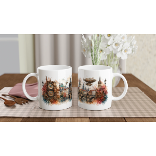 Mug Prague Éternelle – Capitales Steampunk | VISUAI