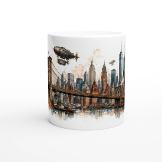 Mug New York Éternelle – Capitales Steampunk | VISUAI