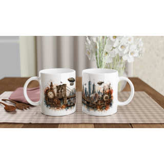 Mug New York Éternelle – Capitales Steampunk | VISUAI