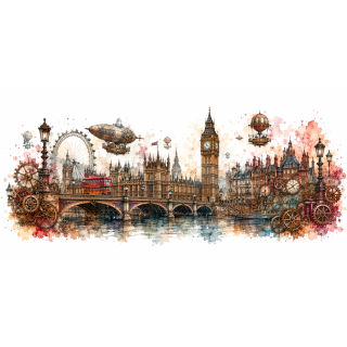 Mug Londres Éternelle – Capitales Steampunk | VISUAI
