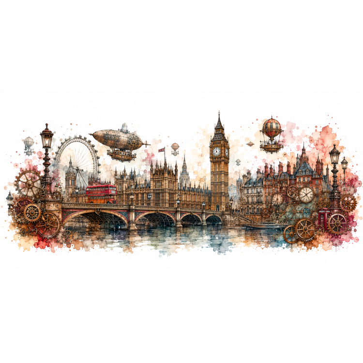 Mug Londres Éternelle – Capitales Steampunk | VISUAI