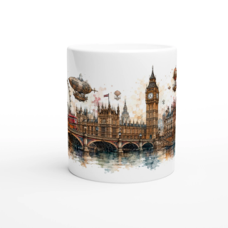 Mug Londres Éternelle – Capitales Steampunk | VISUAI