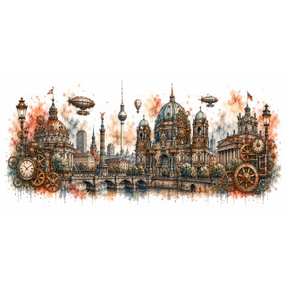 Mug Berlin Éternelle – Capitales Steampunk | VISUAI
