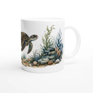 Mug Tortue des Abysses  | Mug Panoramique VISUAI