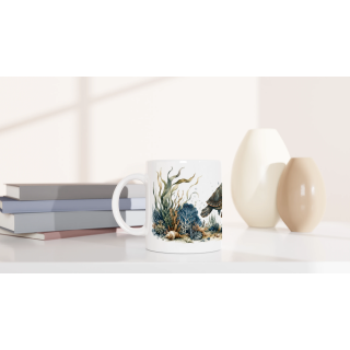 Mug Tortue des Abysses  | Mug Panoramique VISUAI