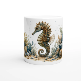 Mug Hippocampe des Abysses | Collection Trésors des Abysses VISUAI