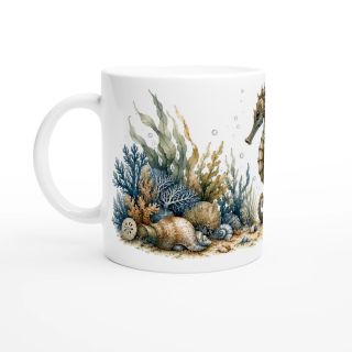 Mug Hippocampe des Abysses | Collection Trésors des Abysses VISUAI